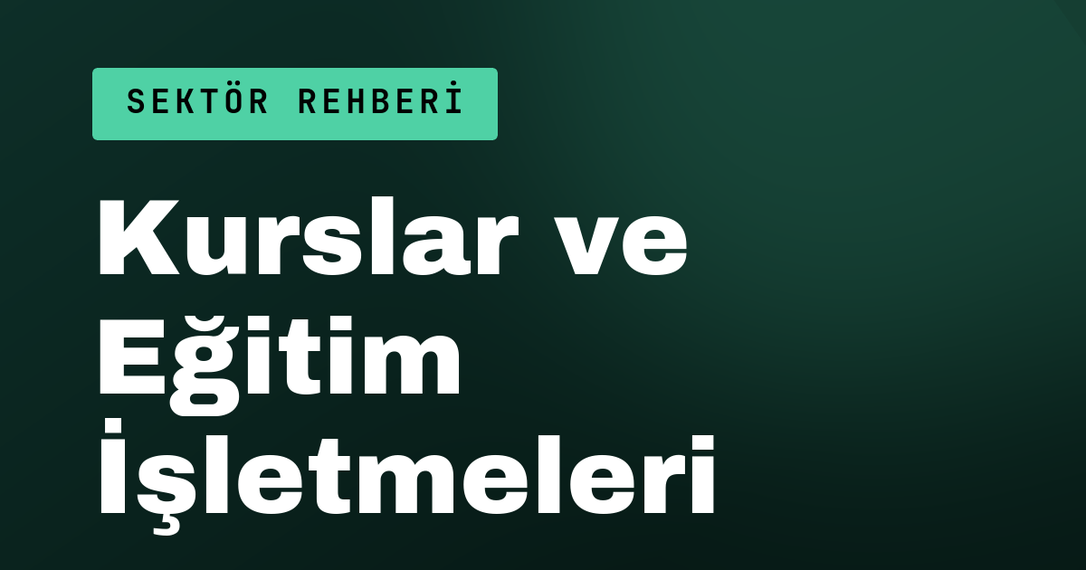 Sürücü Kursları, Kurslar ve Eğitim İşletmeleri İçin Sosyal Medya